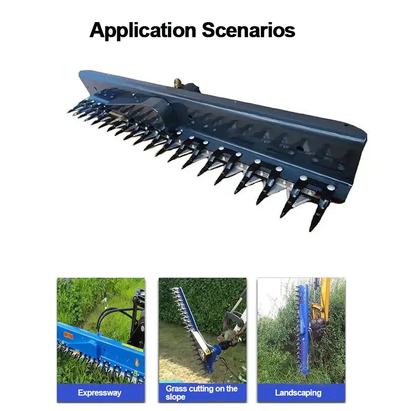 China Caterpillar Garden Hedge Trimmer And Tree Hedge Trimmer Machine Mini Excavator Hedge Trimmer