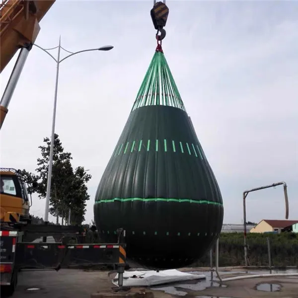 Tank proof weight Testing Water Bag lifting bags equipment davit waterbags load test weights sphere pvc water bag