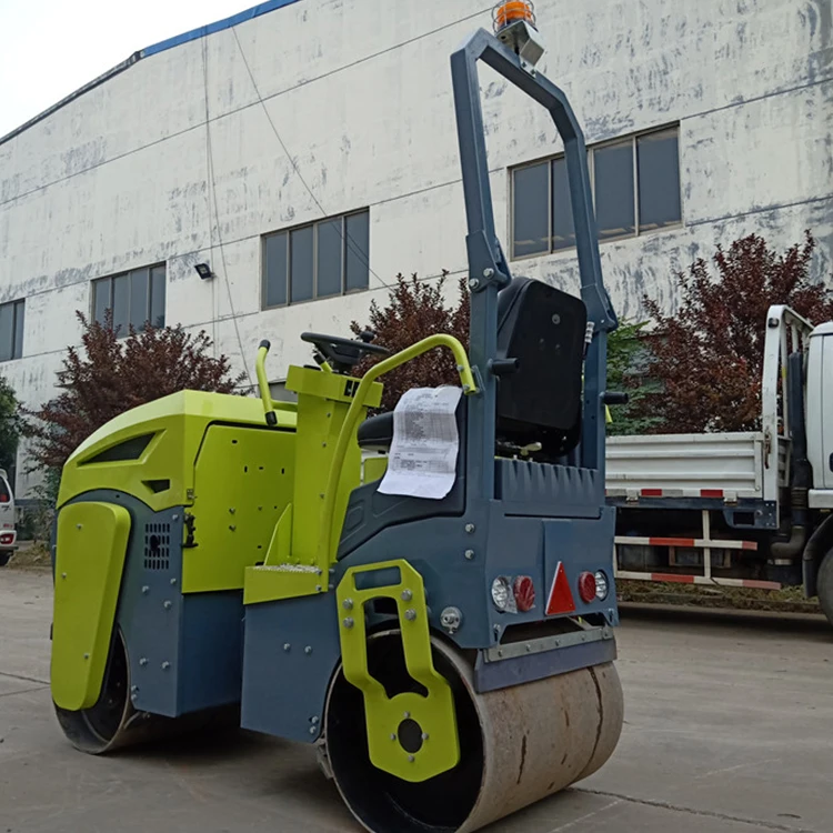 LTMG LTC1 mini road machinery 1 ton compactor roller steel vibratory road roller compactor in stock