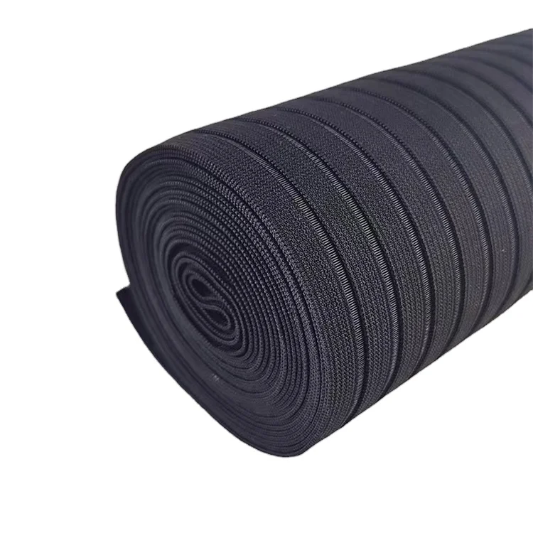 Spot crochet elastic belt, medical elastic belt polyester latex silk rubber belt woven wide band fish ribbon plastic waist