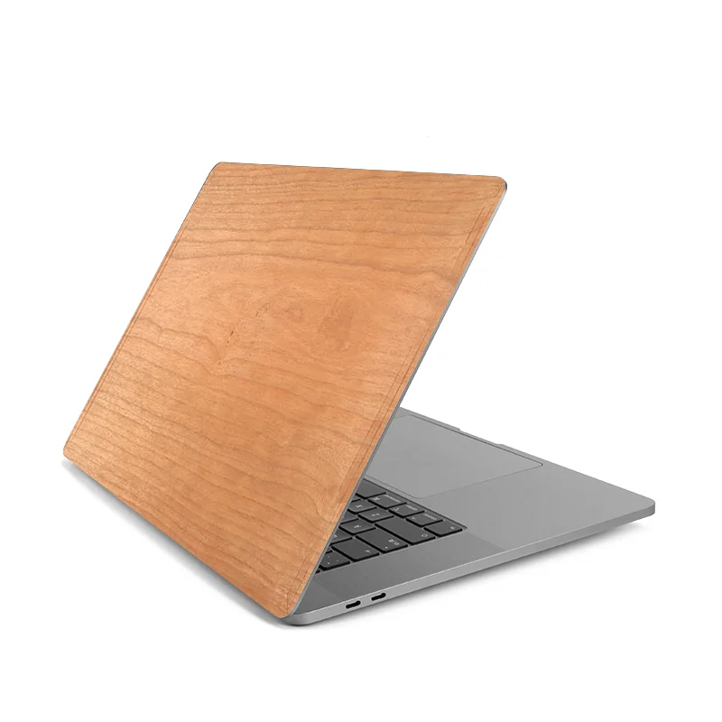  Чехол для ноутбука нового MacBook Air 2018/2020 защитный чехол деревянная наклейка передняя и задняя