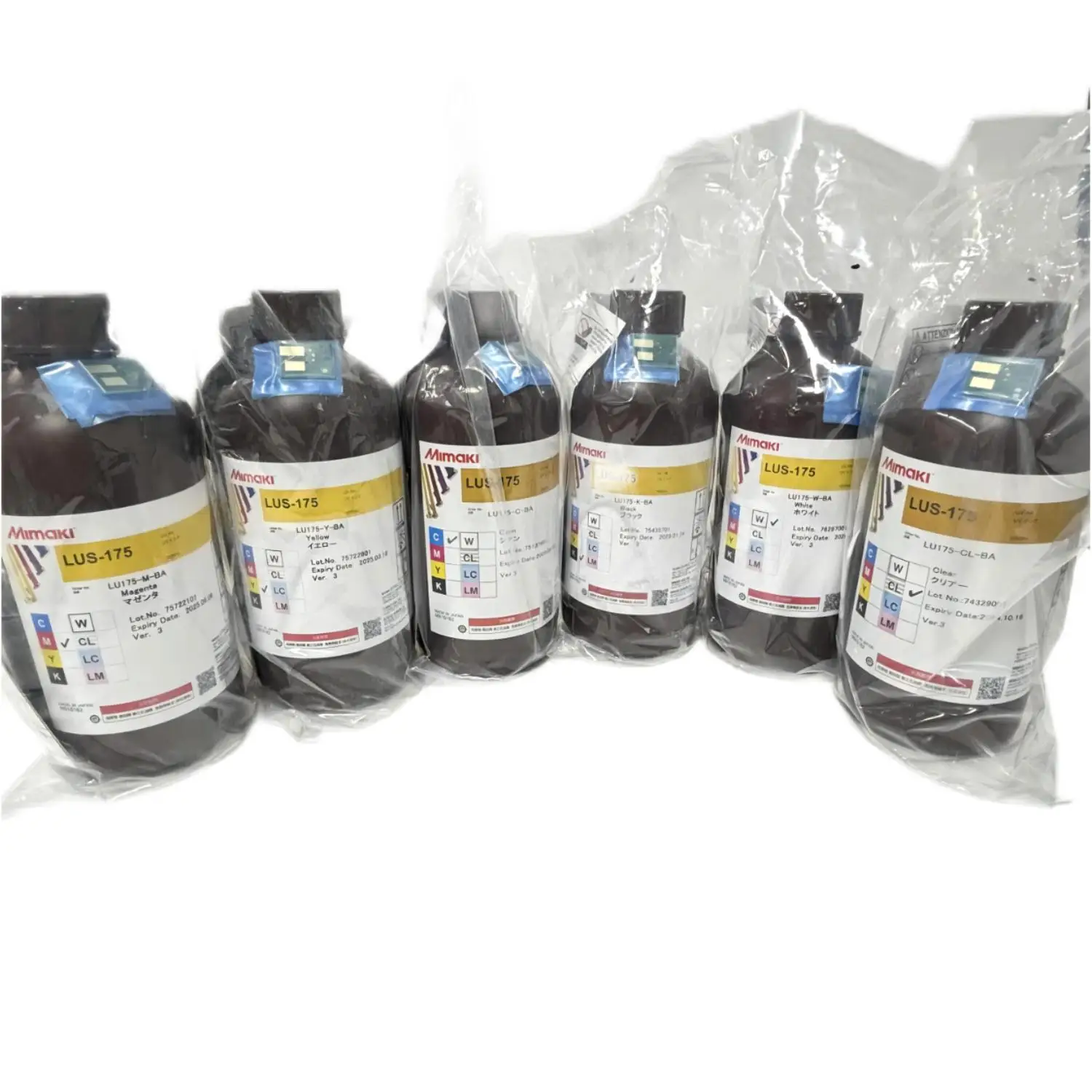 Original Mimaki LUS175/LUS-175 UV Ink 1000ml Bottle for Mimaki UJF3042/UJF6042 MKII Printer