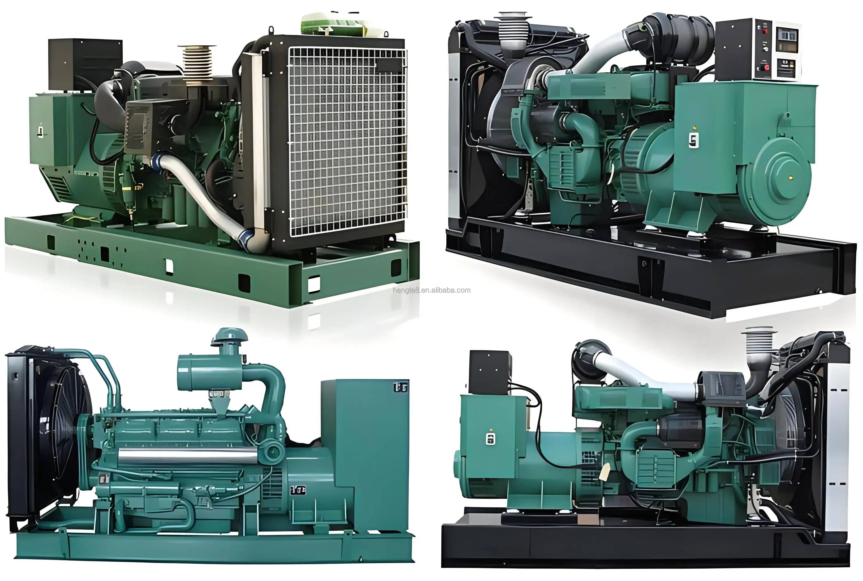 Cummins Generator Set 2.5kva 25kva 50kw 5KW 10KW Diesel Silent Water Cooled Low Fuel Consumptiondiesel Generator 20kva