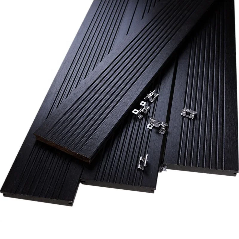 Environmental Friendly Dark Carbonized Strand Woven Bamboo Outdoor Decking
