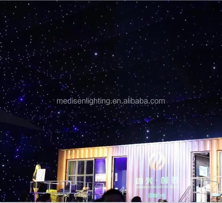 1.5MM 700m/roll China Brand Fiber Optic Ceiling Star Starry Sky  Lighting Cable for Rgb Twinkle Light Engine