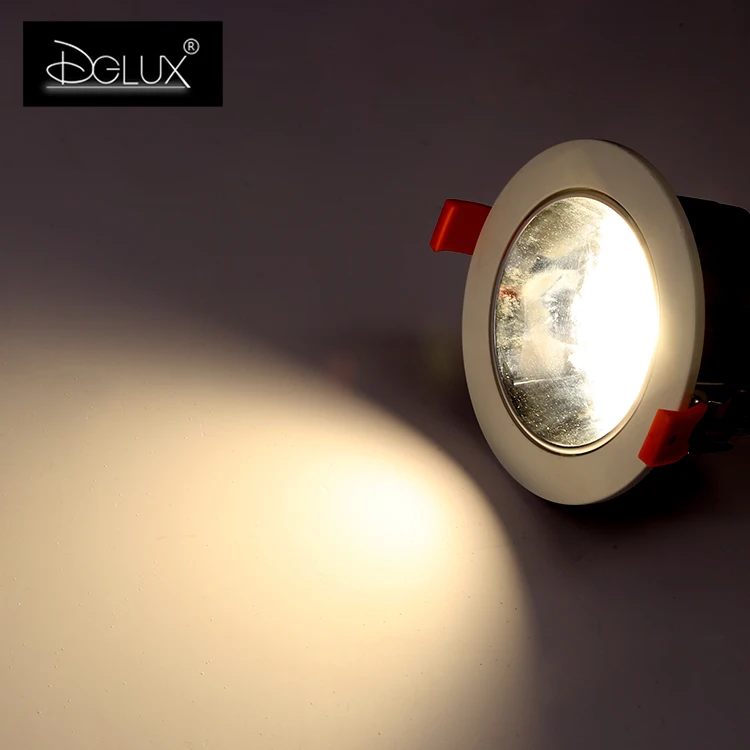 DGLUX High Quality Residential Deep Recessed Aluminum 10 15 20 30 40 50 70 Watt Cob Led Downlight