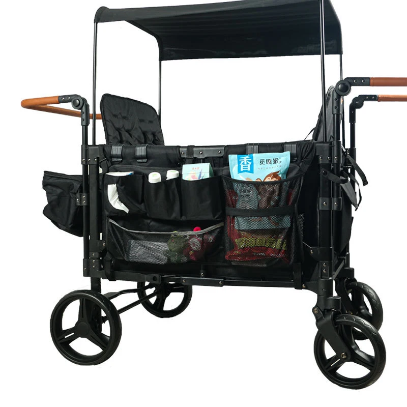 wholesale Nylon Universal Stroller Stretch Net Wagon stroller organizer Organizer mesh Pocket for WONDERFOLD W2 W4