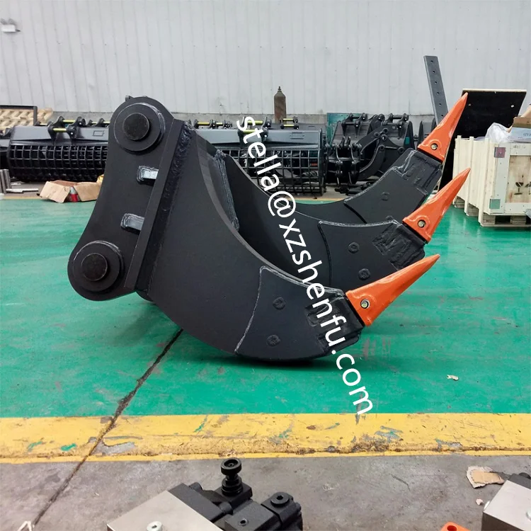 Excavator Shank Ripper with Multi Tips fitted for EX200