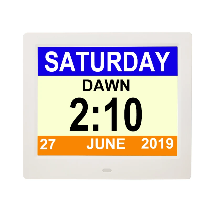 Простой Цифровой 31 день настенные Будильник usb путешествия для Memo потери людей
