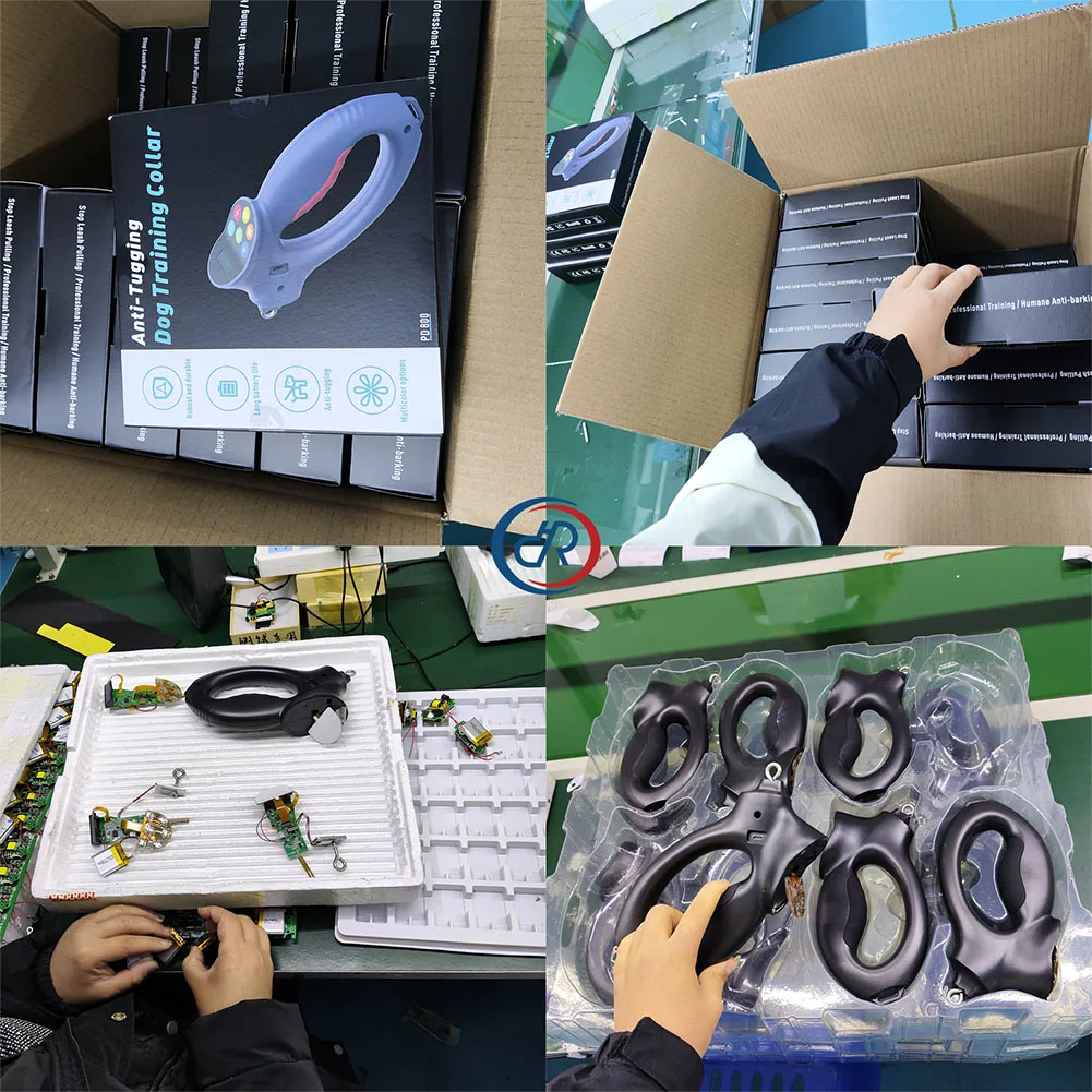 OKKPETS Hot Sale Electronic Dog Training Collar Leash - Adjustable Sound/Vibration/Static Stimuli Shock Collar