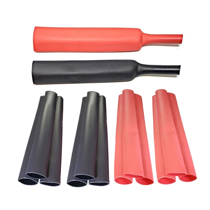 Multi-color Halogen Free Single/Double Wall Flexible Polyolefins Heat Shrinkable/Shrink Tube/Tubing