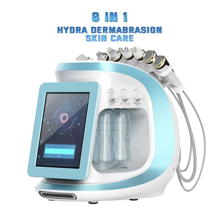 Professional blackhead removal skin scrubber deep cleaning facial with microdermabrasion aquafacial machine for sale