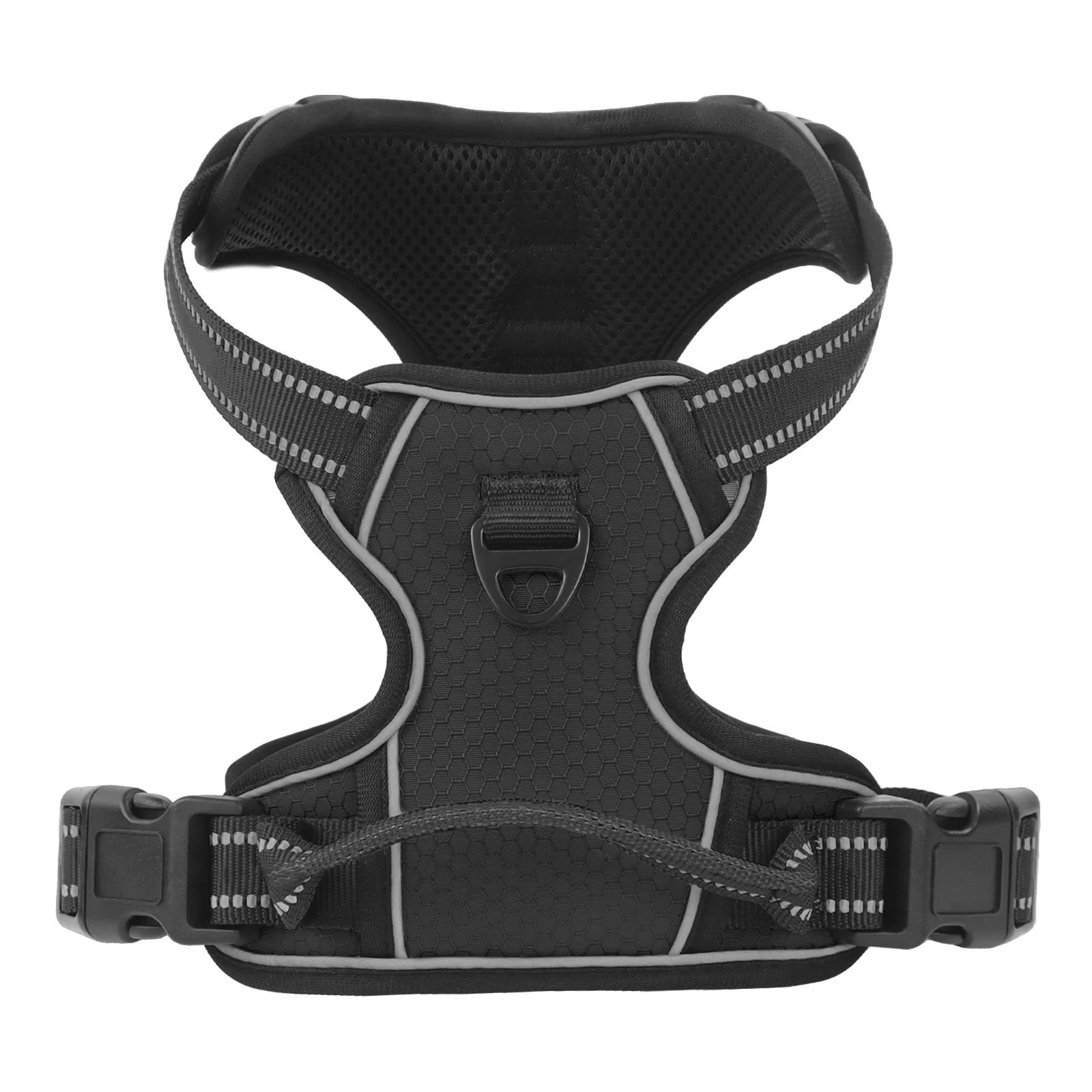 Wholesale Soft Padded No Pull Dog Harness Adjustable Reflective Pet Vest Oxford Mesh Pet Dog Harness