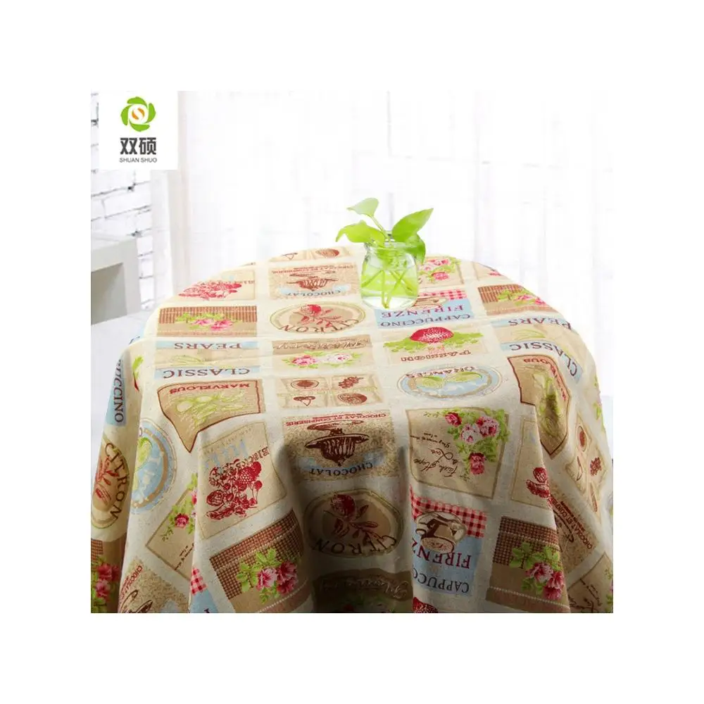 
Винтажная хлопчатобумажная ткань в британском стиле с цветами и фруктами, украшение для дома «сделай сам»  (1600062415318)