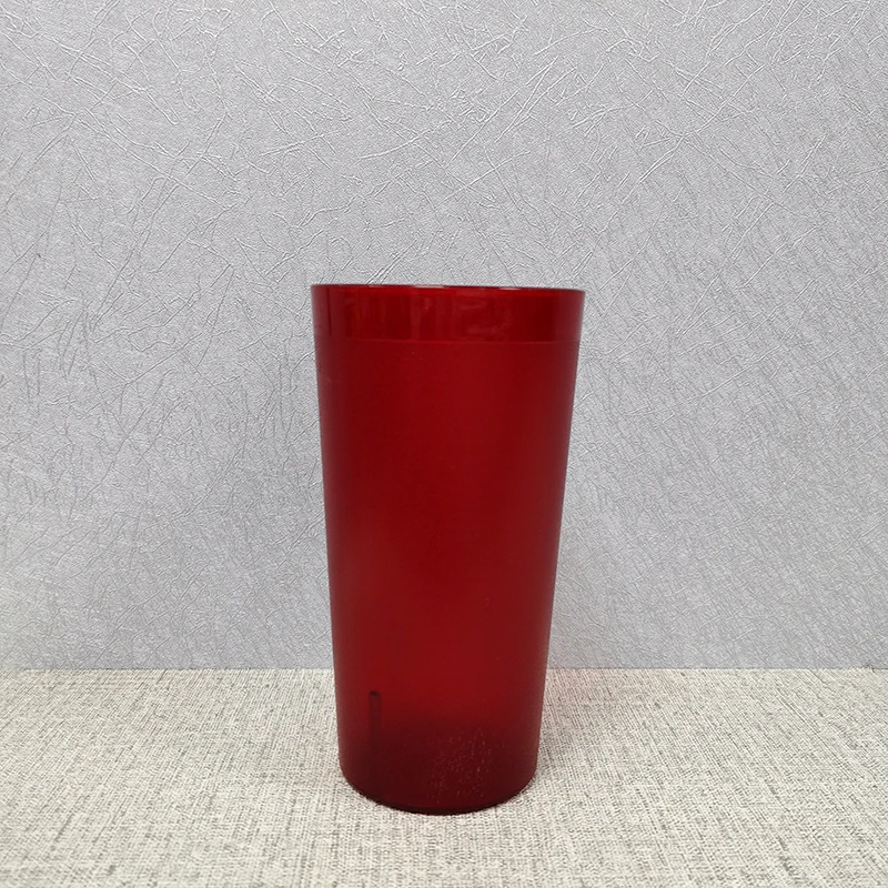
32 oz Wholesale large capacity bulk cola plastic tumbler custom color reusable drink cups 