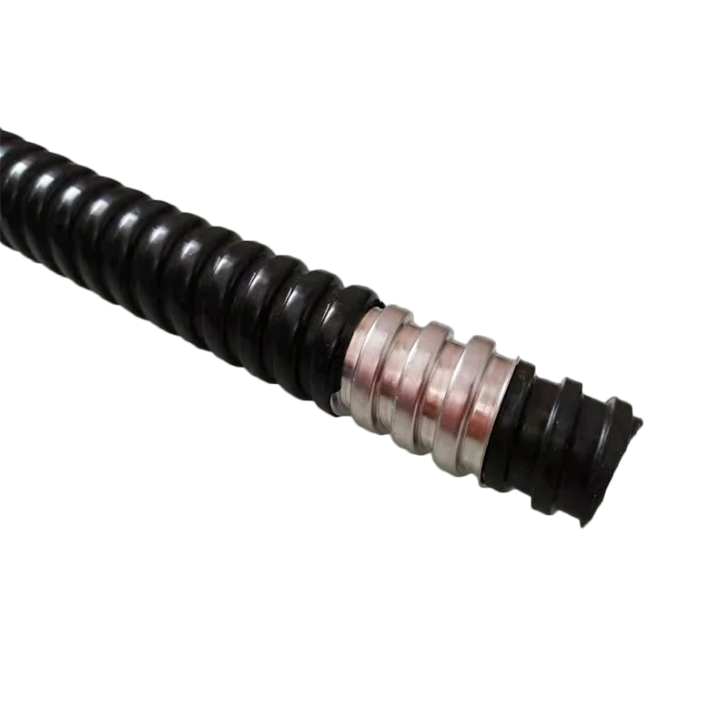Electrical waterproof flexible conduit PVC inner&outer coated stainless steel flexible conduit