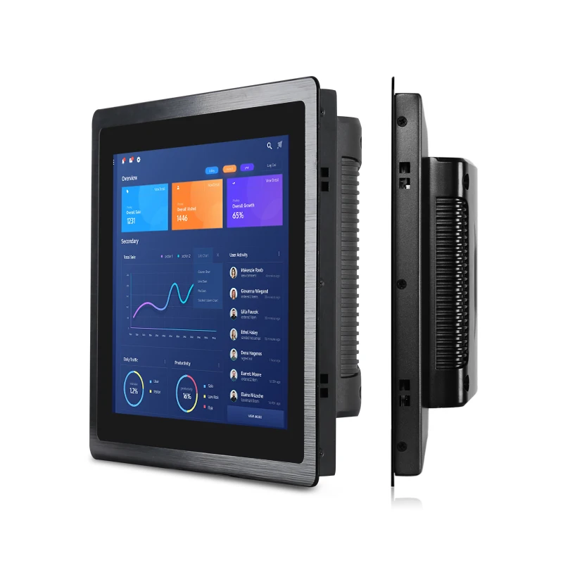 IP65 Waterproof Industrial touch screen 10.1 inch capacitive touch lcd monitors