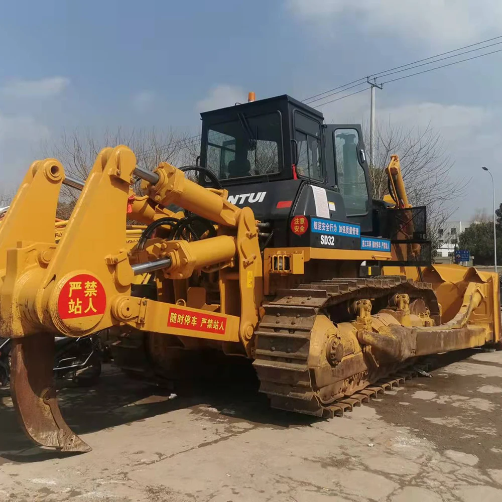 New Arrival Used Bulldozer Shantui SD32 For Sales Second-hand Crawler Type Bulldozer Shovel Capacity 11.7 m3