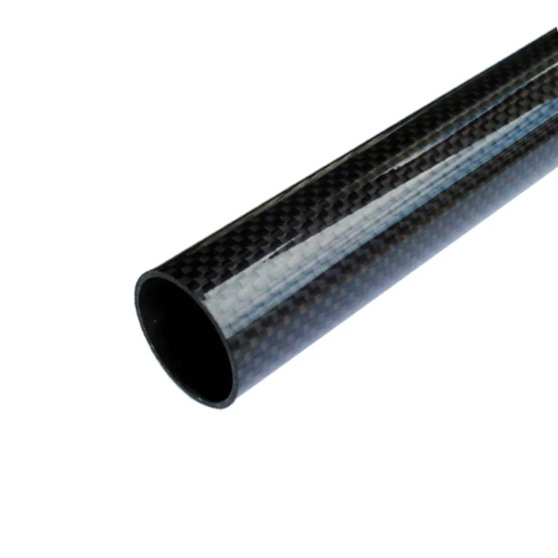 Manufacture high modulus 3k carbon fiber round tube/pole/pipe