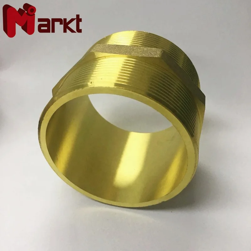 Easy installation convenient to transport and handle sound insulation brass nipple fittings