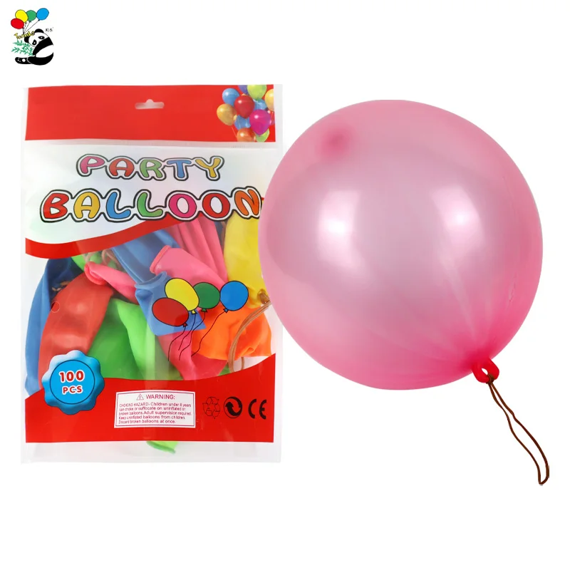 CE Standard Decoration Balloon Helium Punch Balloon Party Supply Back School Christmas Halloween Graduation New Year Easter