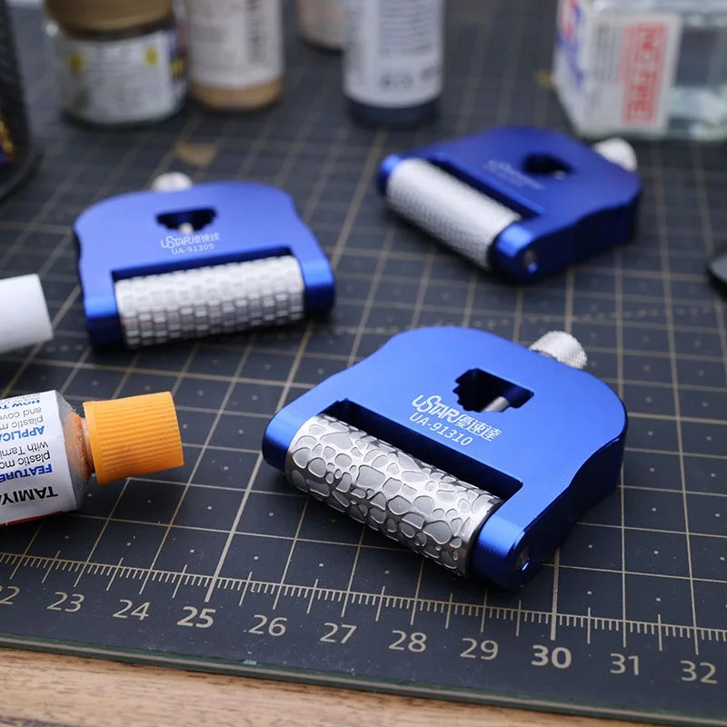 Toy model toolUSDA UA91308 military model scene texture seal push knife fixed angle grinder oil mud soft soil embossing knurling