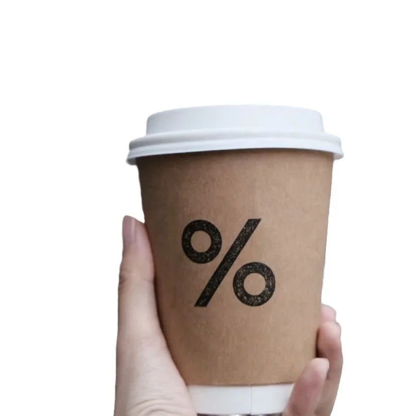 Оптовая продажа с водным покрытием низкий минимальный объем продаж 500 шт. индивидуальный экологичный горячий напиток бумажный стаканчик для чая кофе молока контейнер на вынос