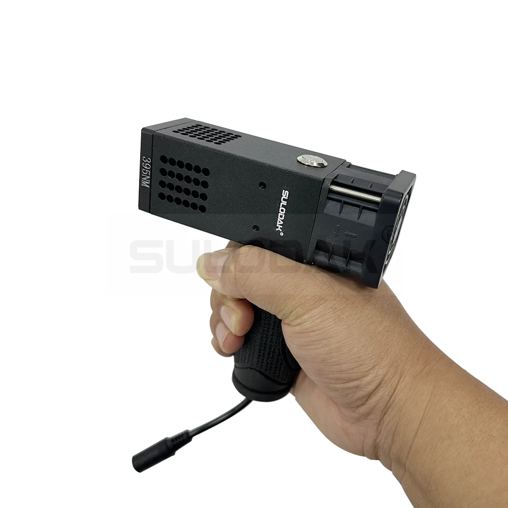 Ultraviolet Lamp Handheld LED UV Lamp 20*20mm For Car repair Priming quick curing undercoat with power supply full set