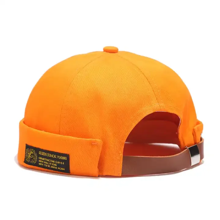 High Quality Custom Embroidery Logo Bucket Hat with custom Logo Melon Skin Baseball Hat