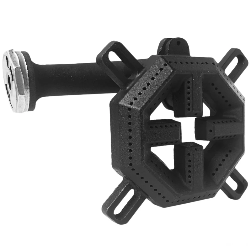 Stove Ignition Cylinder 3 Black Temper Glass Triple Big Cooktop / Quality Desktop Goose Built-in High Pressure Camp Stove