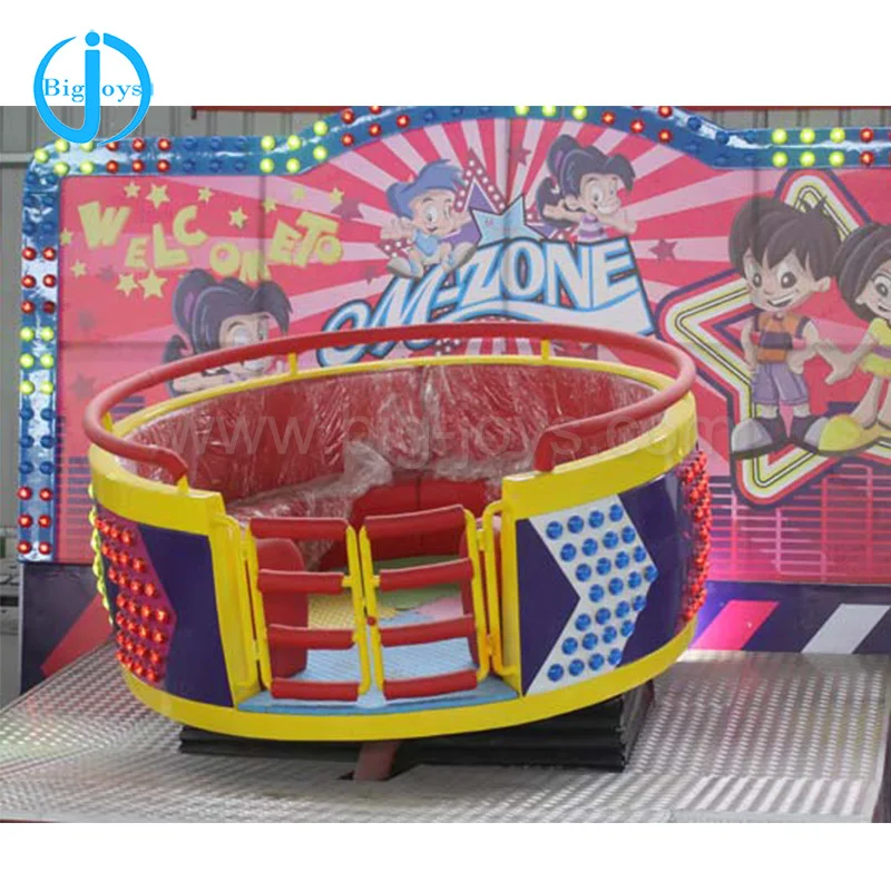 Competitive Prices Of Thrilling Rides Equipment Amusement Park Mini Disco Rotating Tagada On Sale