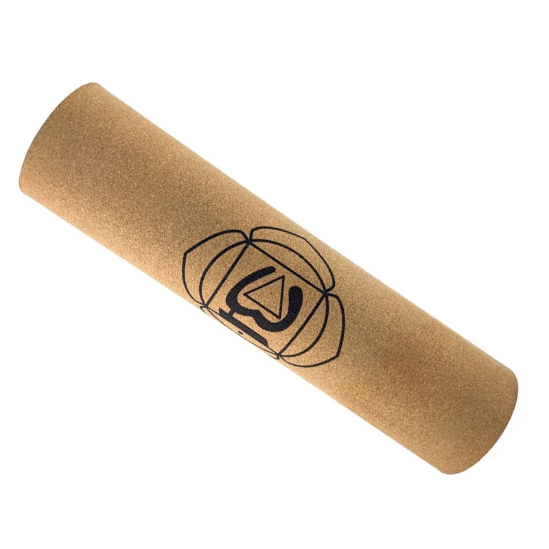 Premium 5mm Non Slip Cheap Personalized Natural Rubber Eco Friendly Cork Yoga Mat Tpe