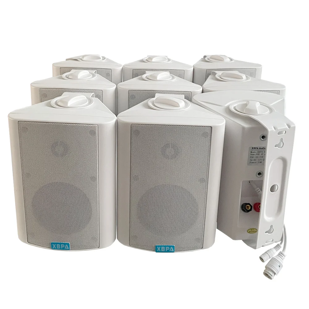 Conference System speaker PA system Wall speaker Series includes IP network and wireless WIFI playback function