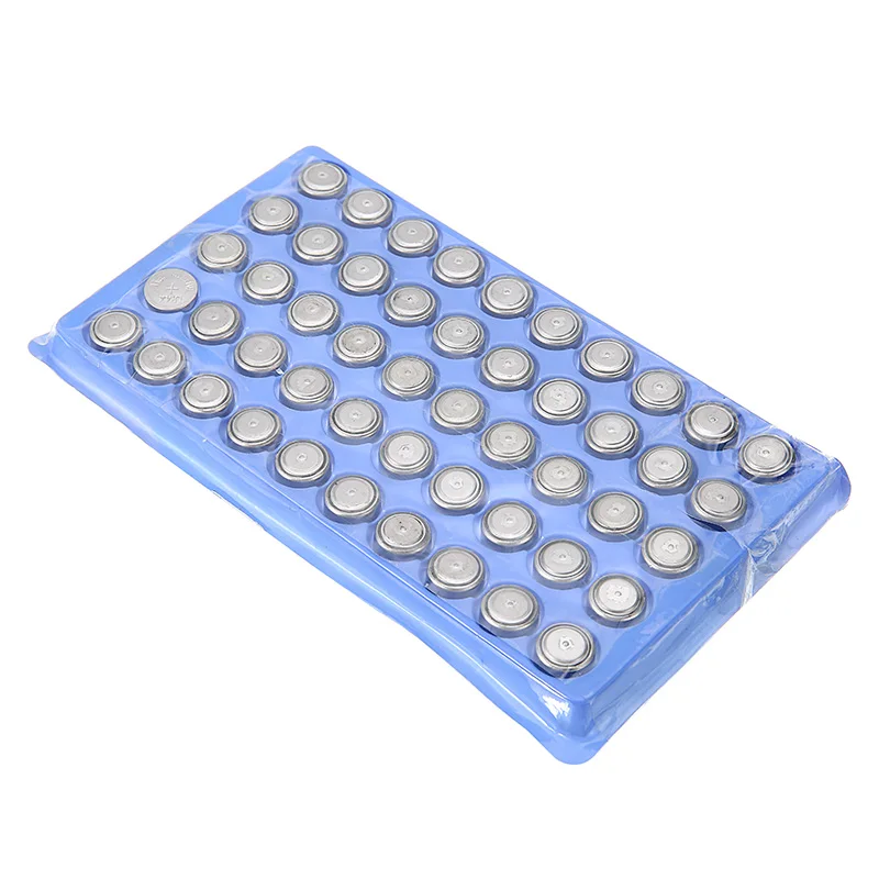 50pcs LR44 AG13 L1154 357 SR44 1.5V Toy Watch Battery Watch Electronic Clock Button Battery