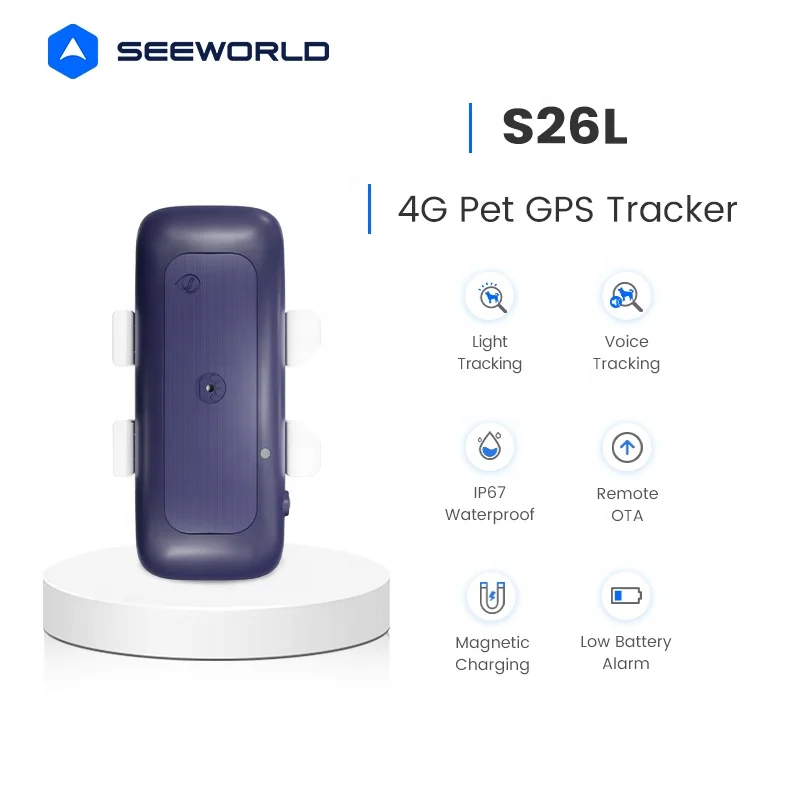 Real-time Location Anti Alarm Dog Cat Collar GPS Tracker Device GPS Tracker Waterproof For Pet