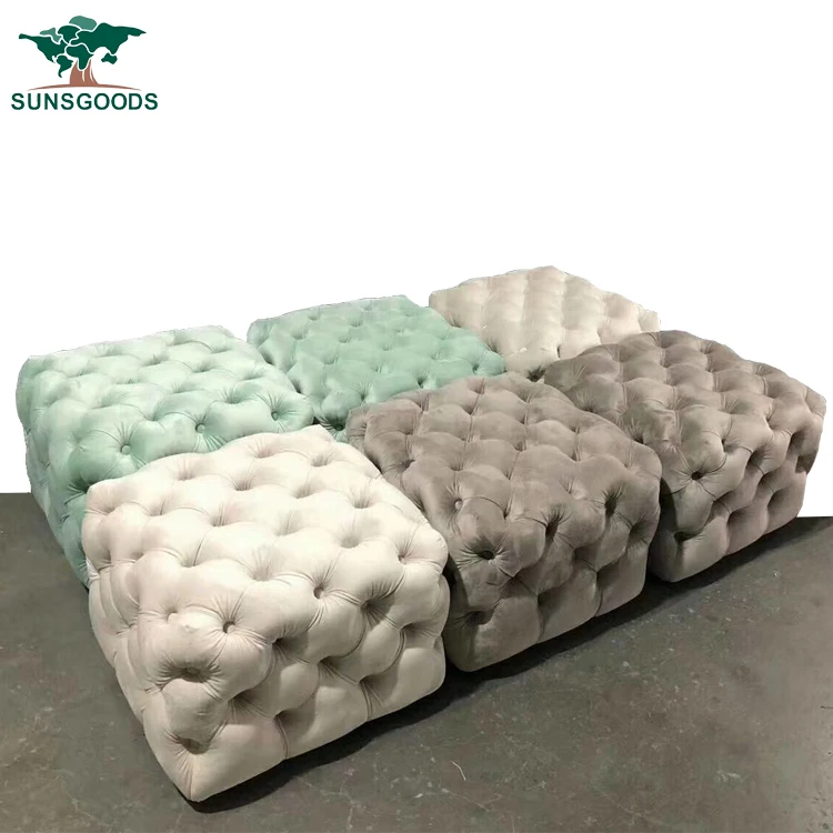 Длинное сиденье скамейки Chesterfield оттоманка скамейка для спальни ottonman сделано в