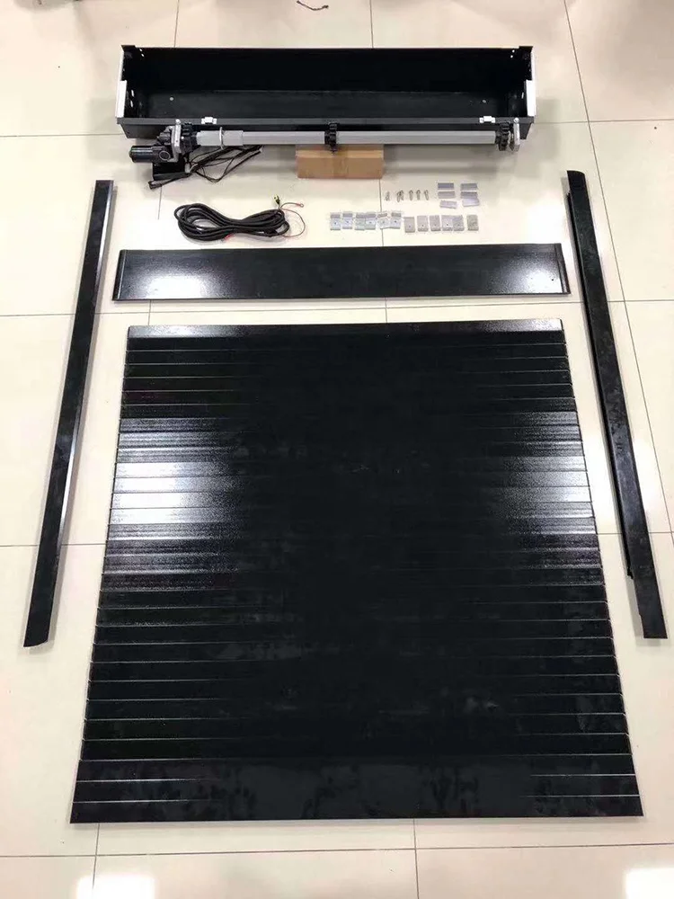 Алюминиевый жесткий выдвижной чехол tonneau для Колорадо hilux navara ram mitsubishi silverado ranger f150 жесткая роликовая