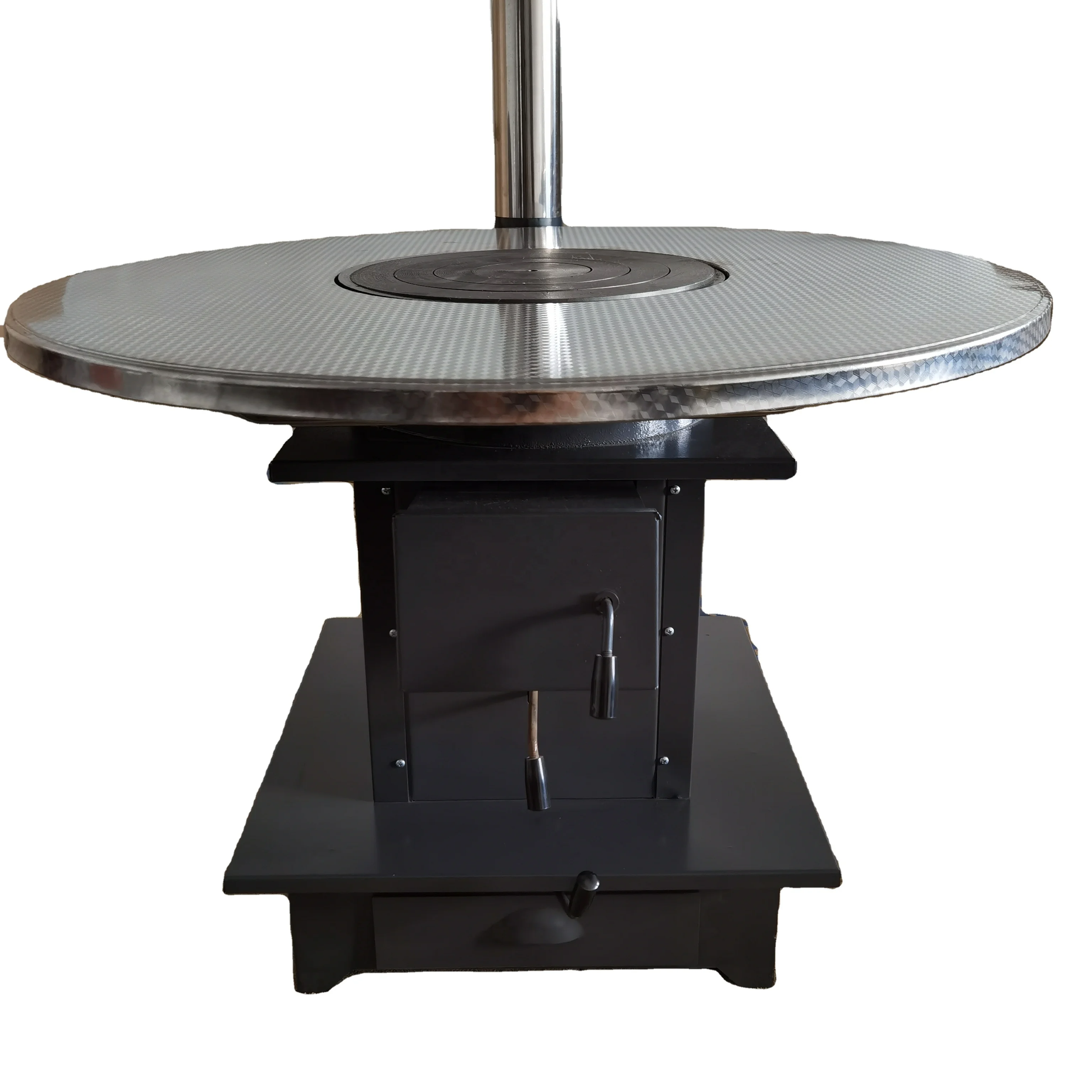 hot  drawing process design high burning rate  firewood stove Smokeless Kitchen Steel Cooking Wood Burning Stove with oven