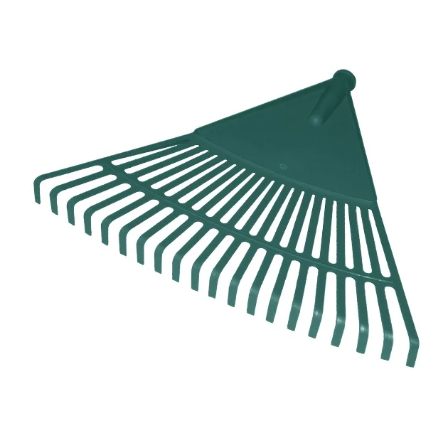 20 Teeth Plastic Garden Plat Fan Rake