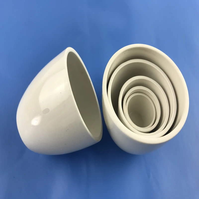 Промышленные термостойкость 99.5% глинозема керамические тигли