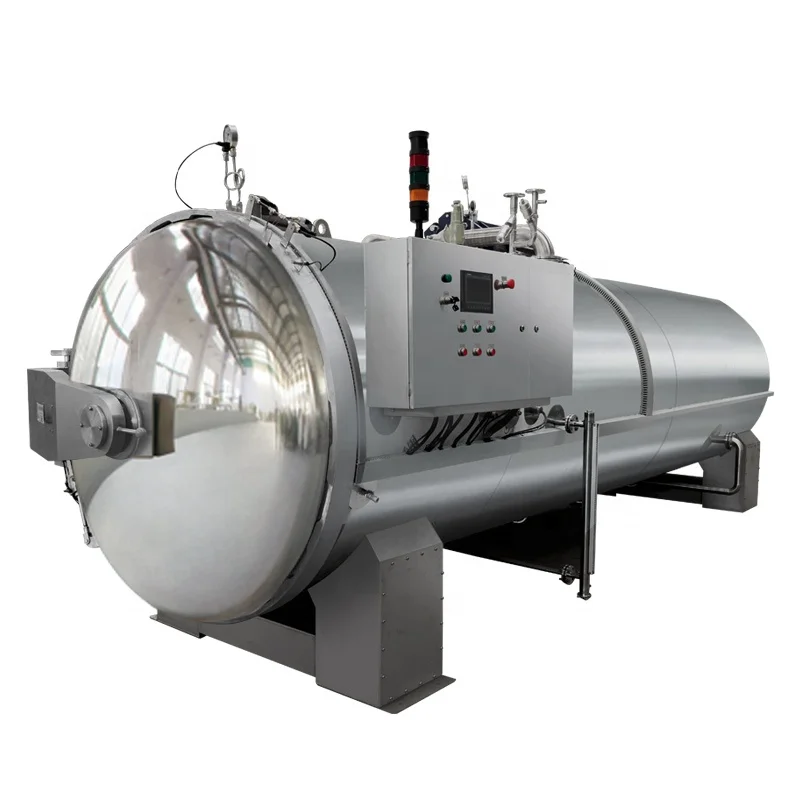 Water Spray Retort/ Autoclave Sterilizer  Machine for Canned, Farm Mushroom, Corn, Vegetable