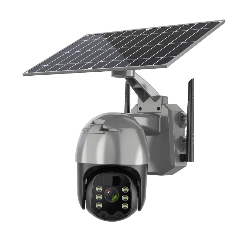 Outdoor solar wireless surveillance camera HD 4G Solar camera home camera wholesale