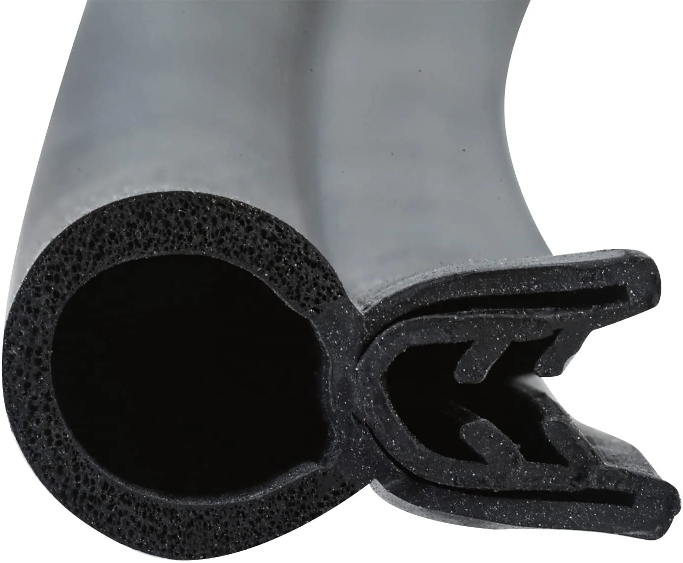 Car Door Rubber Seal Strip, Automotive Weather Striping with Top Bulb, Easy to Install for Cars, Boats, RVs, Trucks, Home