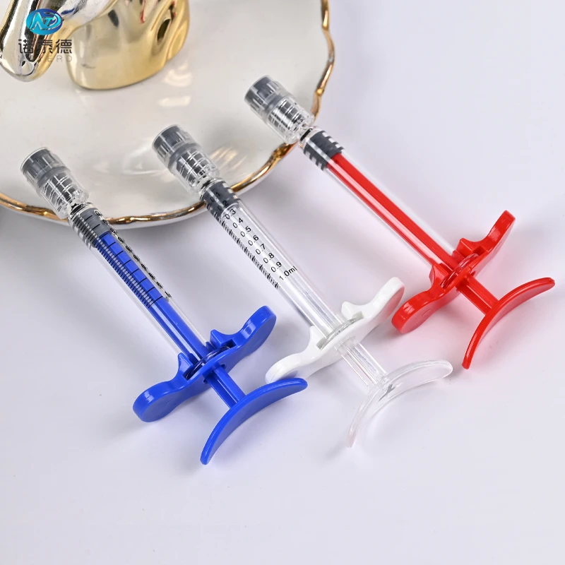 Manufacturer custom plastic plunger rod 1ml long glass prefilled syringe