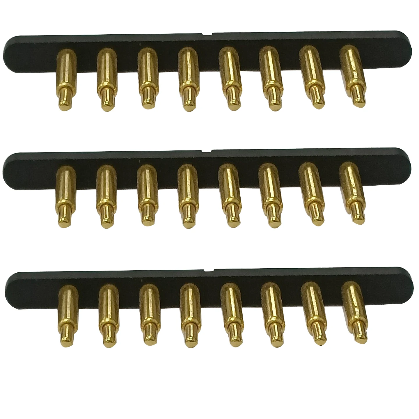 Шаг 3 0 мм Pogo pin пружинный разъем Pin 8P single