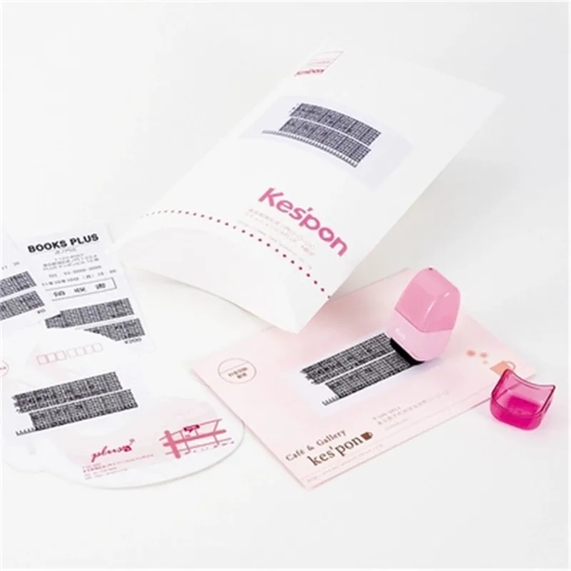 
JAPAN Office Stationery PLUS Personal Information Privacy Personal Information Privacy Roller Stamp Inking Stamp 