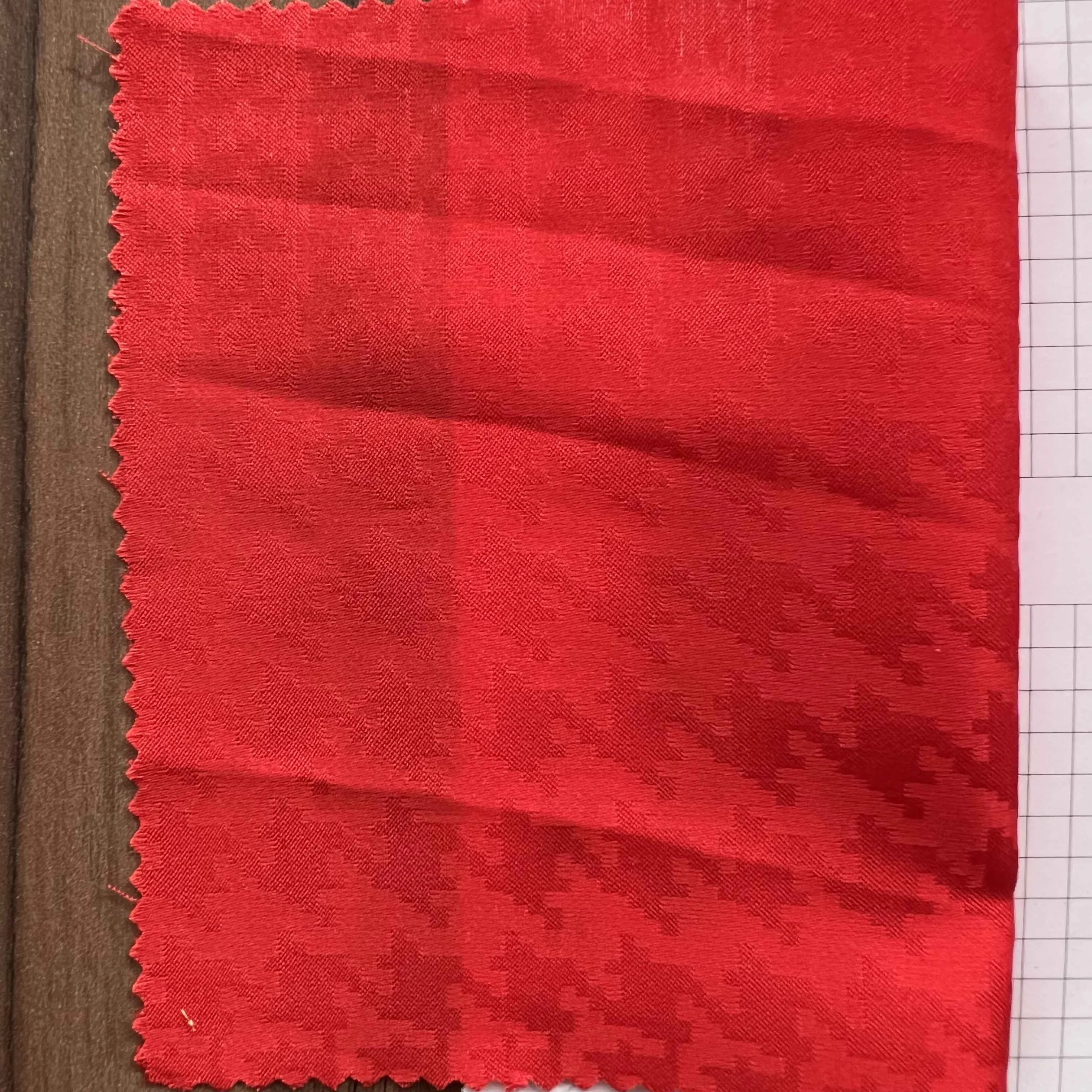 Cheap price breathable brocade blend polyester spandex model jacquard korean Imitation silk material fabrics for clothing