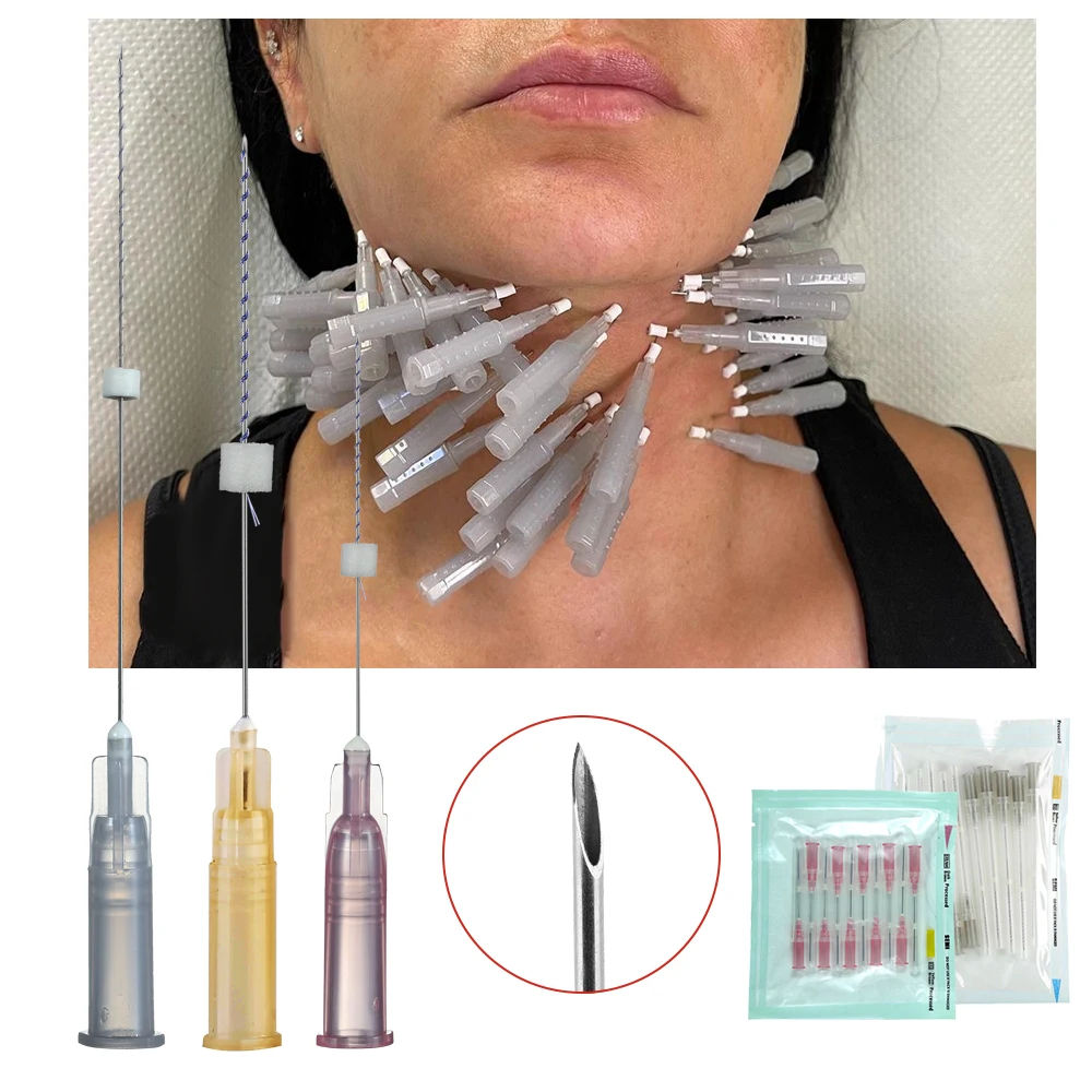 Korea Anti-aging Hilos Tensores Face Lift Mono PDO Thread With Sharp Needle