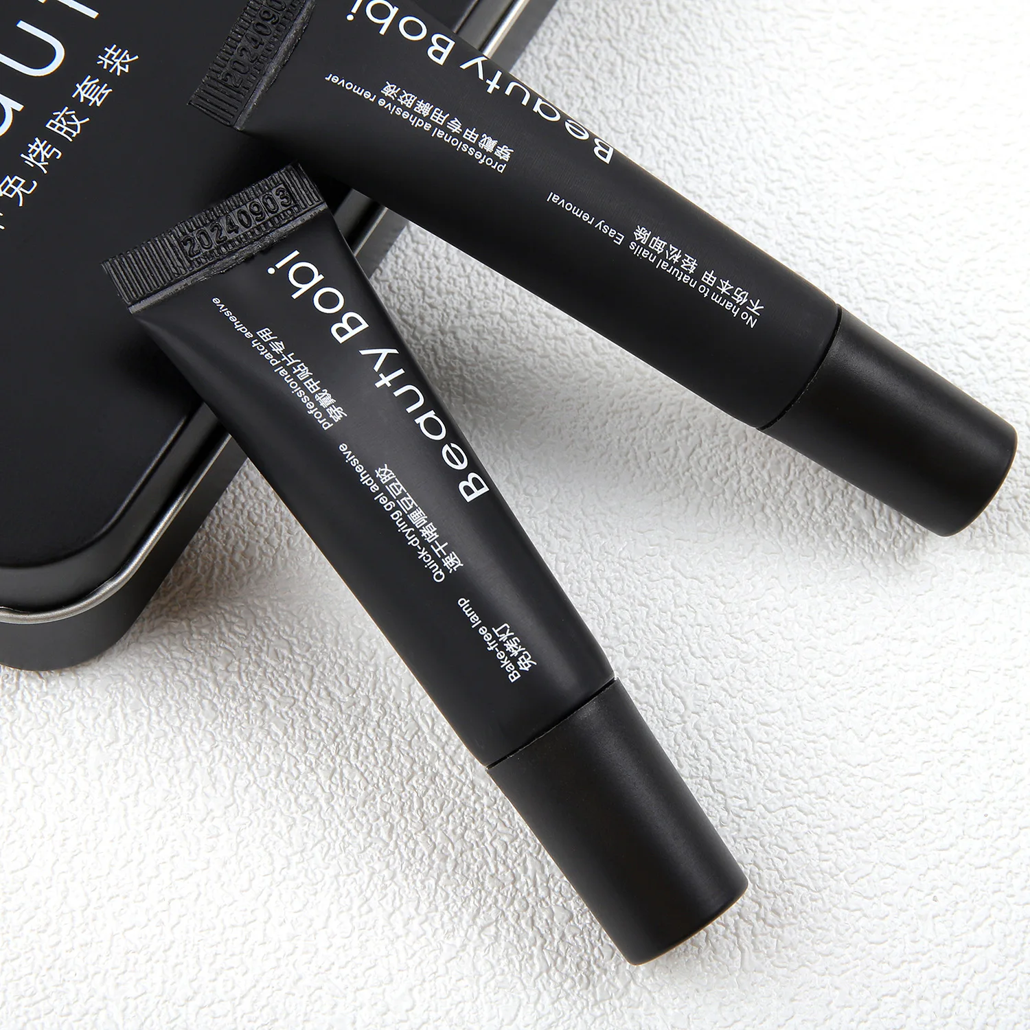 New 3s dry gel nail glue for press on nails glue remover kit no need led light strong press on nail glue