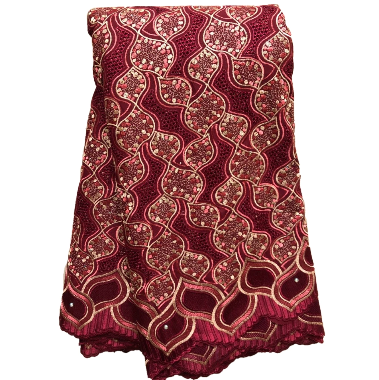 High Quality Cotton Lace Material African lace fabrics Swiss Cotton Voile Lace in Switzerland